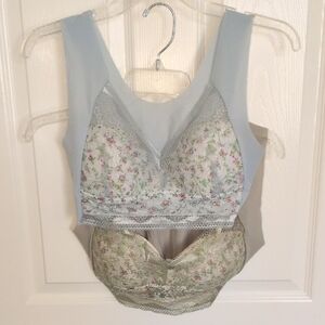 NWOT 2 Pk Full Coverage Padded Wireless Bras - 2X